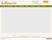 Tablet Screenshot of calamorcha.com